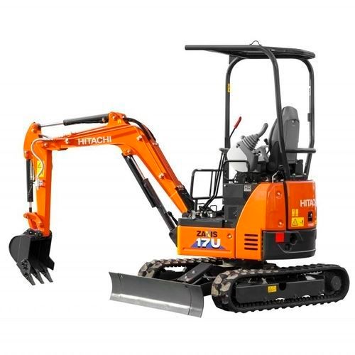 Excavadora con enganche en Malón