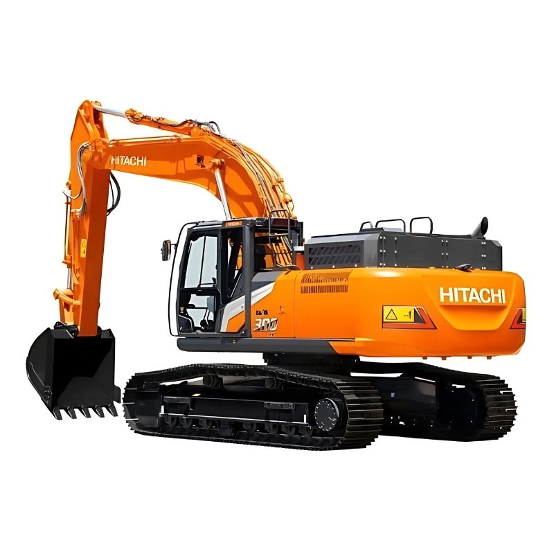 Excavadora de orugas en Aniñón Excavadora de orugas en Aniñón