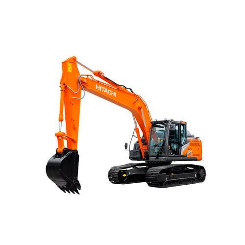 Excavadora de orugas en Malón